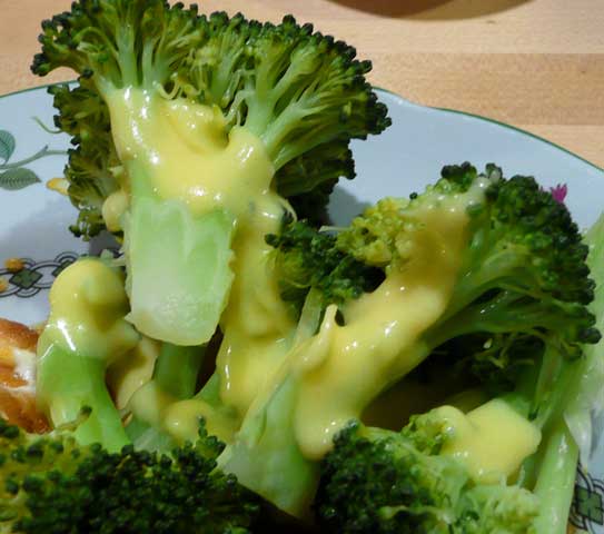 hollandaise sauce for broccoli