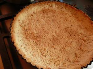 Shortbread tart crust