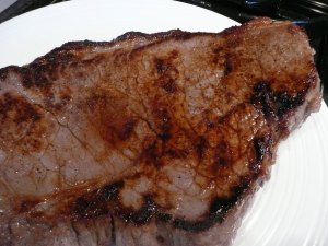 Browned Round Steak
